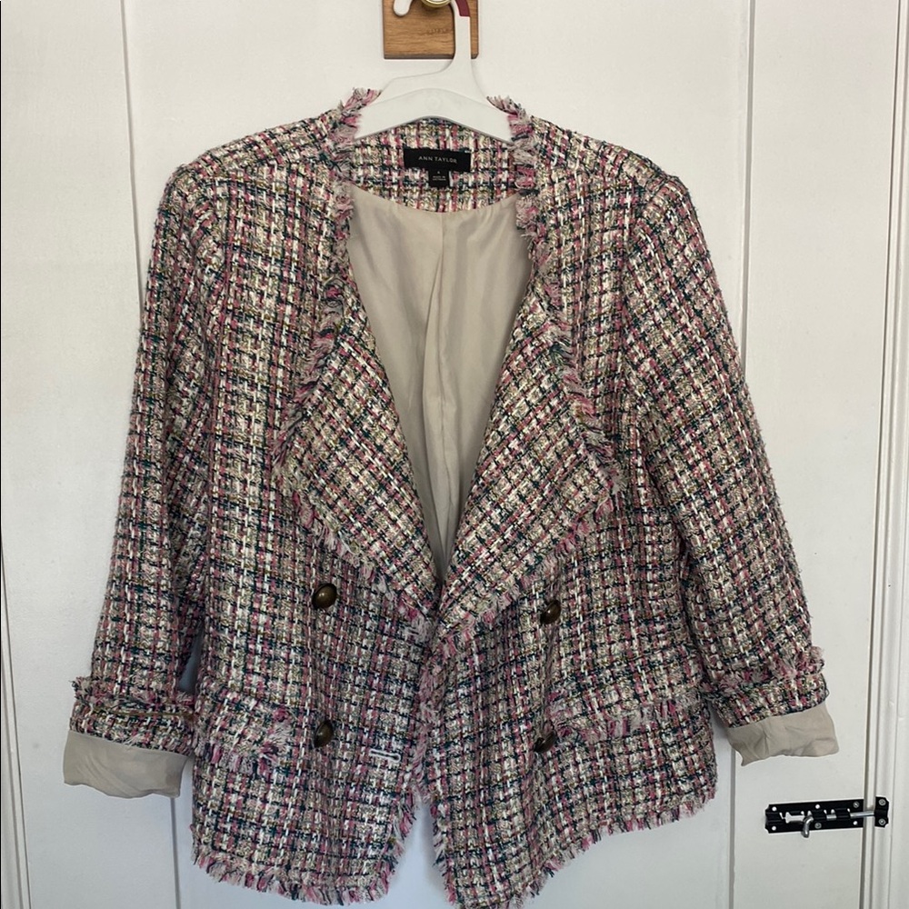 Ann Taylor Tweed Blazer